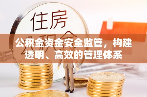 承德公积金资金安全监管，构建透明、高效的管理体系