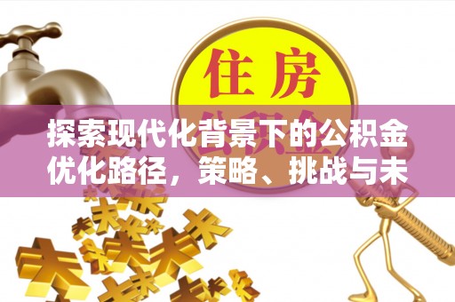 承德探索现代化背景下的公积金优化路径，策略、挑战与未来展望