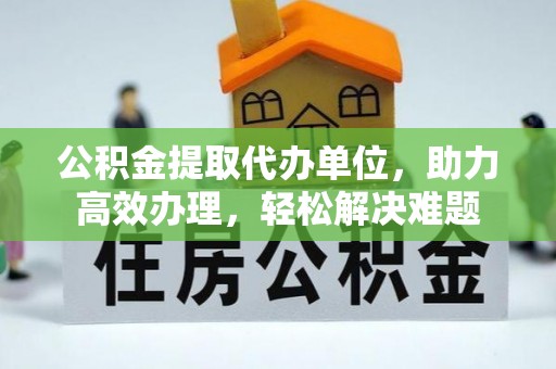 承德公积金提取代办单位，助力高效办理，轻松解决难题