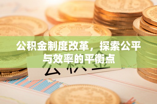 承德公积金制度改革，探索公平与效率的平衡点