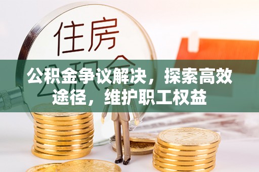 承德公积金争议解决，探索高效途径，维护职工权益