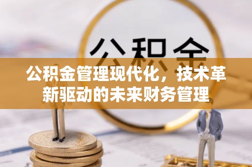 承德公积金管理现代化，技术革新驱动的未来财务管理