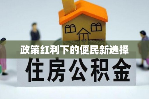 承德政策红利下的便民新选择